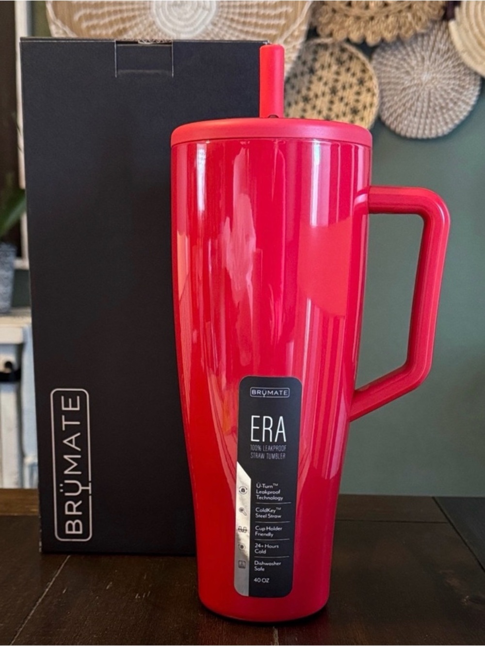 Brumate ERA 40oz Travel Tumbler - Red